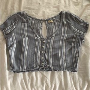 Stripe Hollister shirt